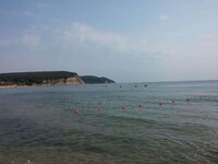 прозрачная вода пляжа Иракли.jpg